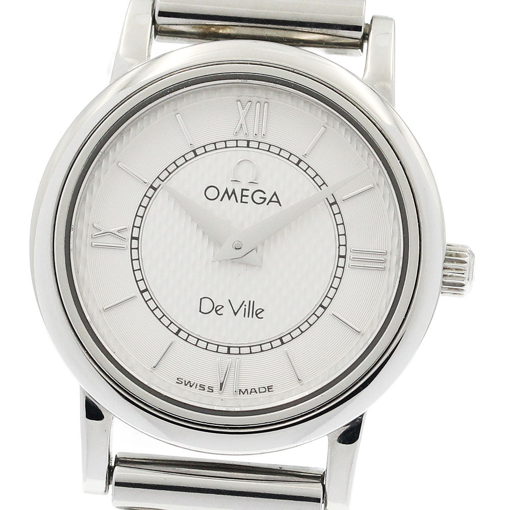 OMEGA De Ville Prestige 7874.31 Silver Dial Quartz Ladies Watch_944207