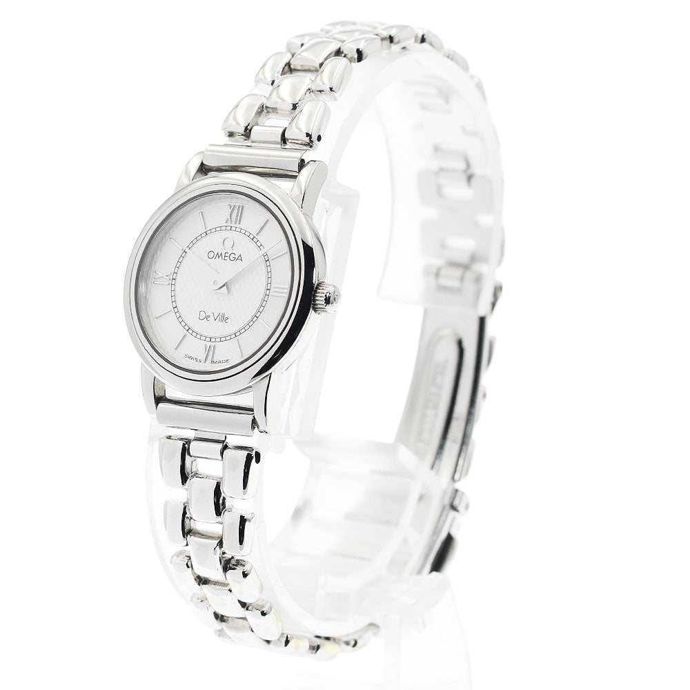 OMEGA De Ville Prestige 7874.31 Silver Dial Quartz Ladies Watch_944207