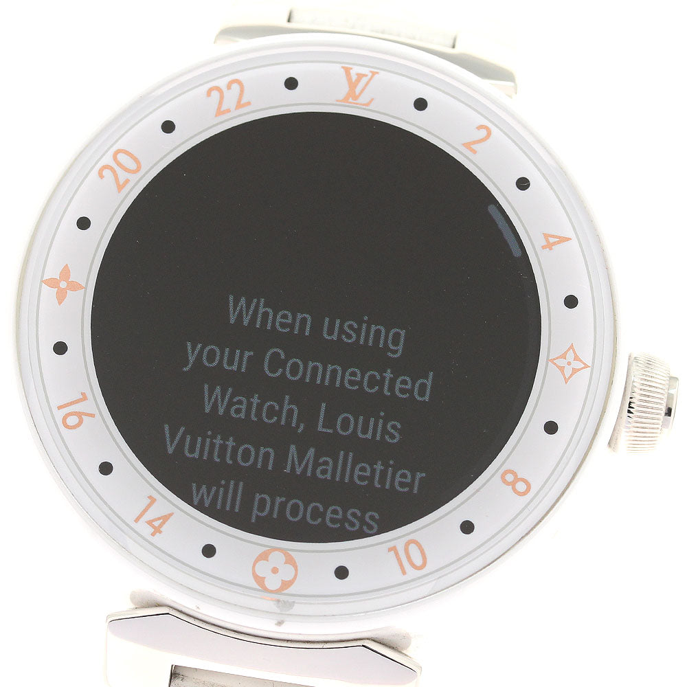 LOUIS VUITTON Tambour Horizon V2 QA080 liquid crystal Dial Quartz Men's_944231