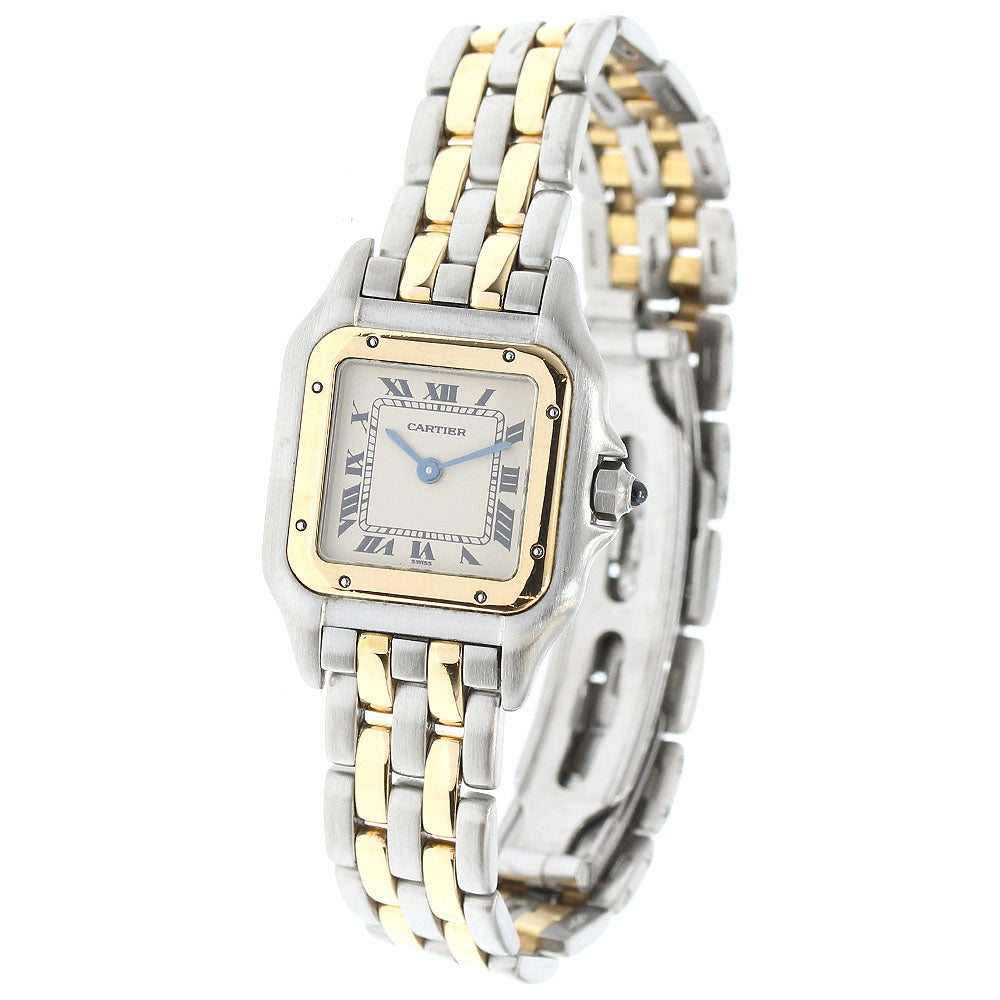 CARTIER PANTHERESM 2 low Beige Dial Quartz Ladies Watch_944240