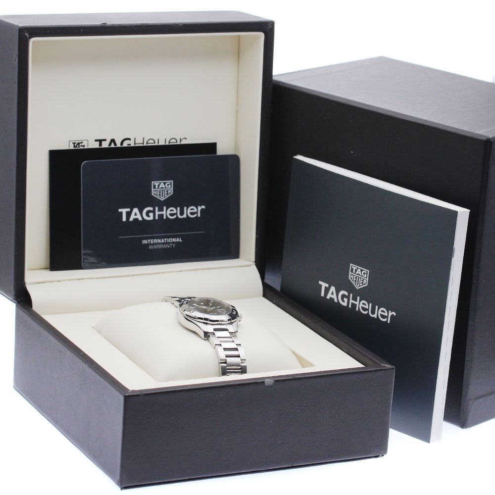 TAG HEUER Aquaracer WAY1410 Date Black Dial Quartz Ladies Watch_944339