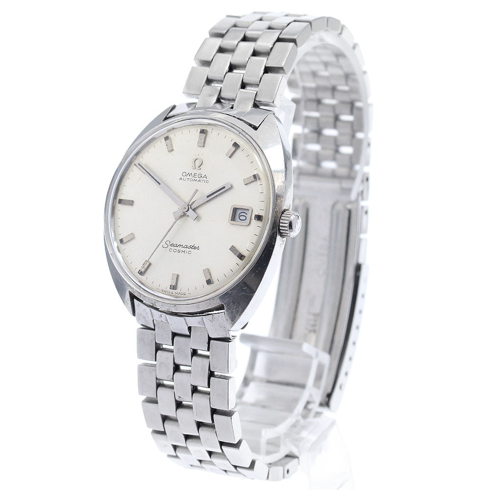 OMEGA Seamaster Cosmic 166.022-T00L 107 Date Silver Dial Automatic Men's_944344