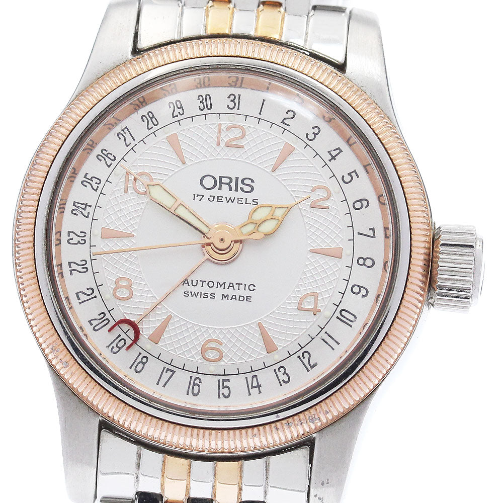 ORIS Big crown 7550 Pointer date Silver Dial Automatic Ladies Watch_944346