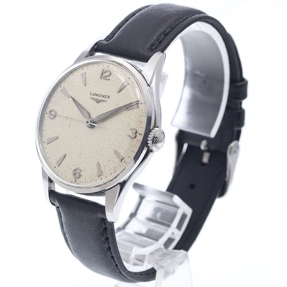 LONGINES 8035-5 Cal.2.68ZS Vintage Silver Dial Hand Winding Men's Watch_944358