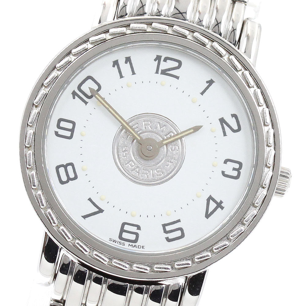 HERMES Serie SE4.210 white Dial Quartz Ladies Watch_944376