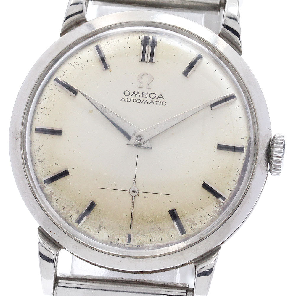 OMEGA 2402-3/130 cal.342 harf floater Silver Dial Automatic Men's Watch_944377
