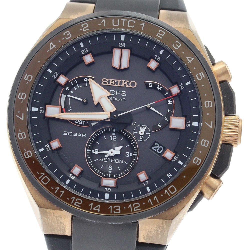 SEIKO Astron 8X53-0BB0-2/SBXB170 GPS Solar Powered Radio Men's Watch_944392