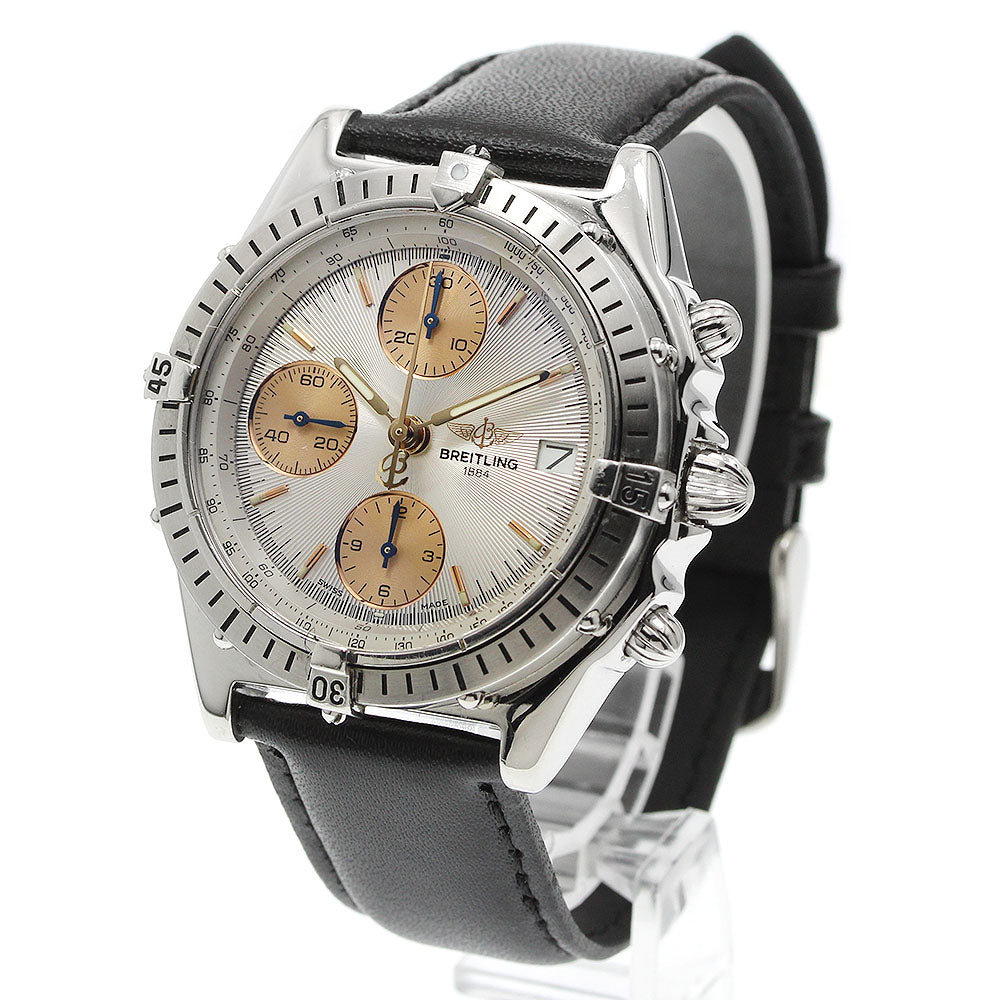 BREITLING Chronomat 81950 Date Silver / Gold Dial Automatic Men's Watch_944439