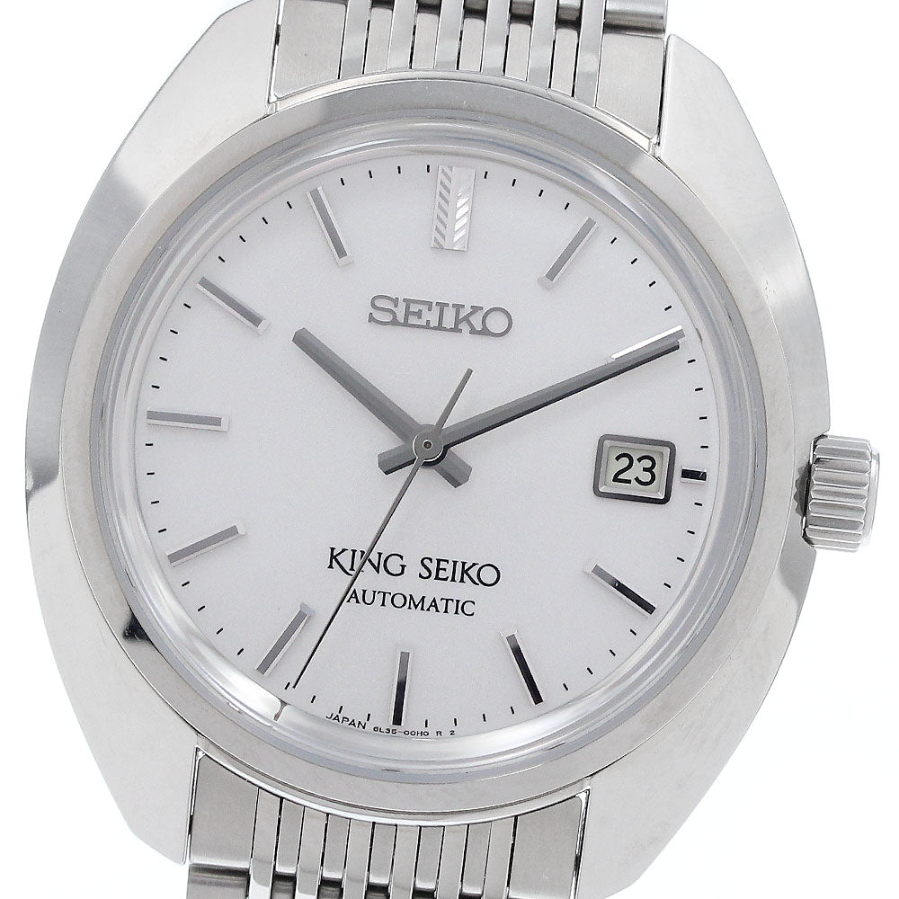 SEIKO King Seiko SDKA017/6L35-00J0 Date Silver Dial Automatic Men's Watch_944452