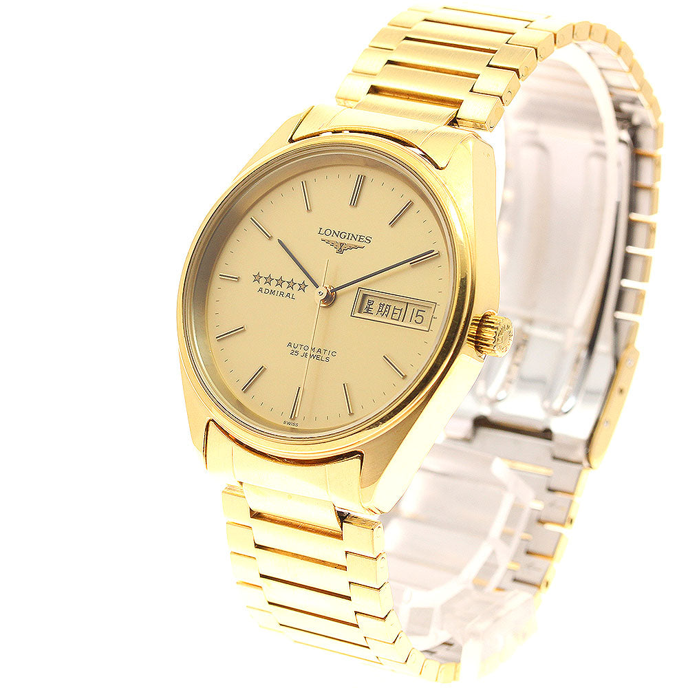 LONGINES Admiral 5 Star L7.634.2 Day date gold Dial Automatic Men's Watch_944456
