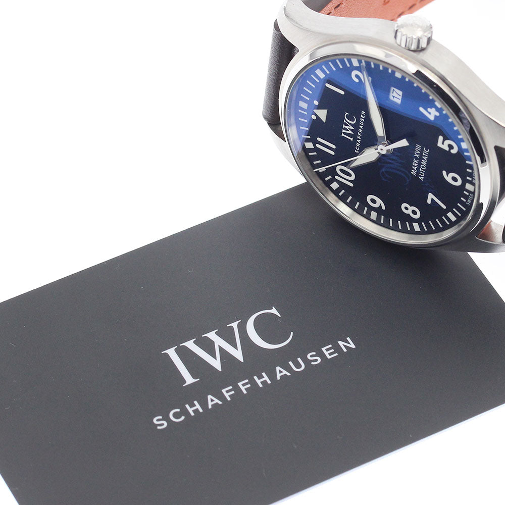 IWC SCHAFFHAUSEN Pilot watch mark XVIII IW327010 Navy Dial AT Men's_944470