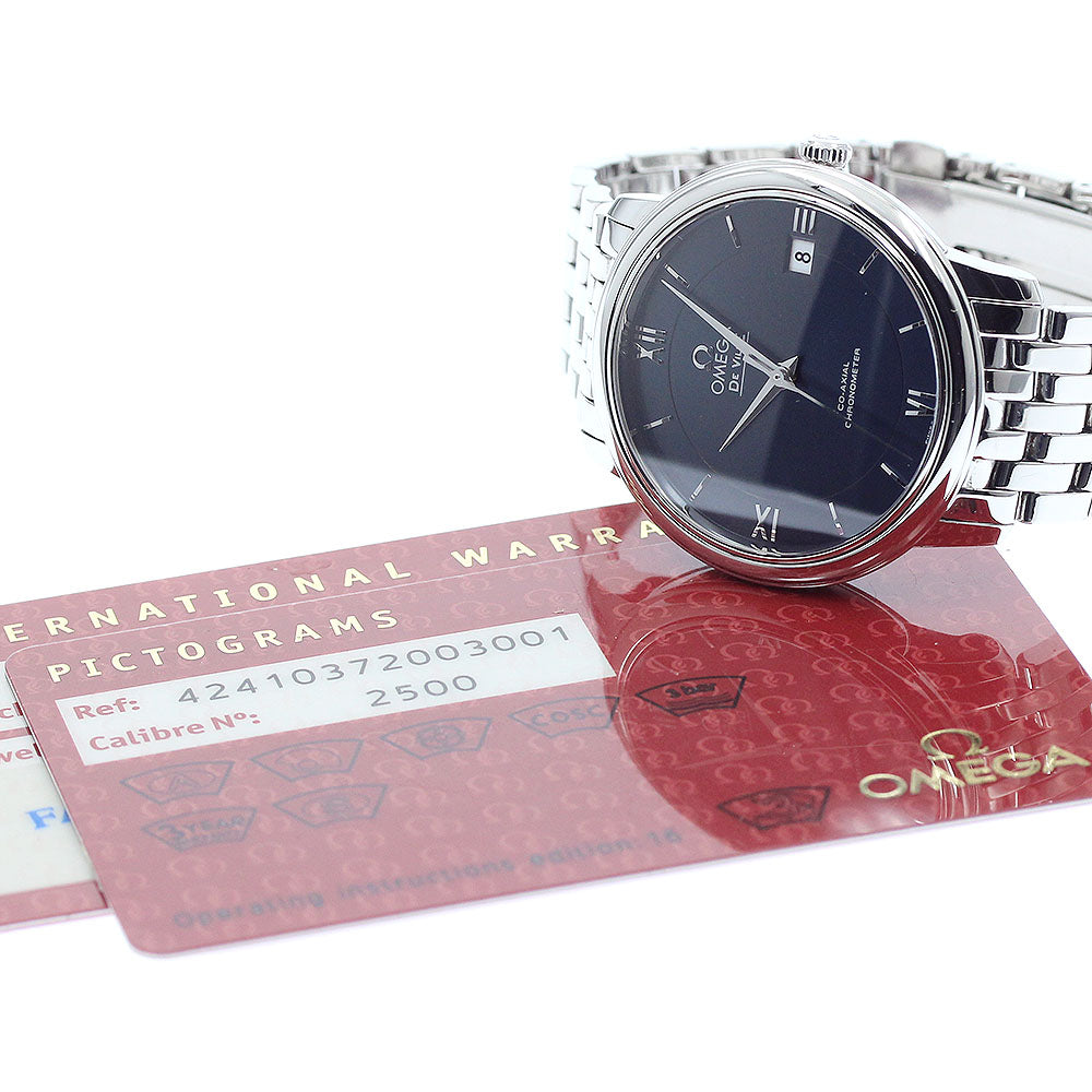 OMEGA De Ville Prestige 424.10.37.20.03.001 Date Co-Axial Automatic Men's_944484