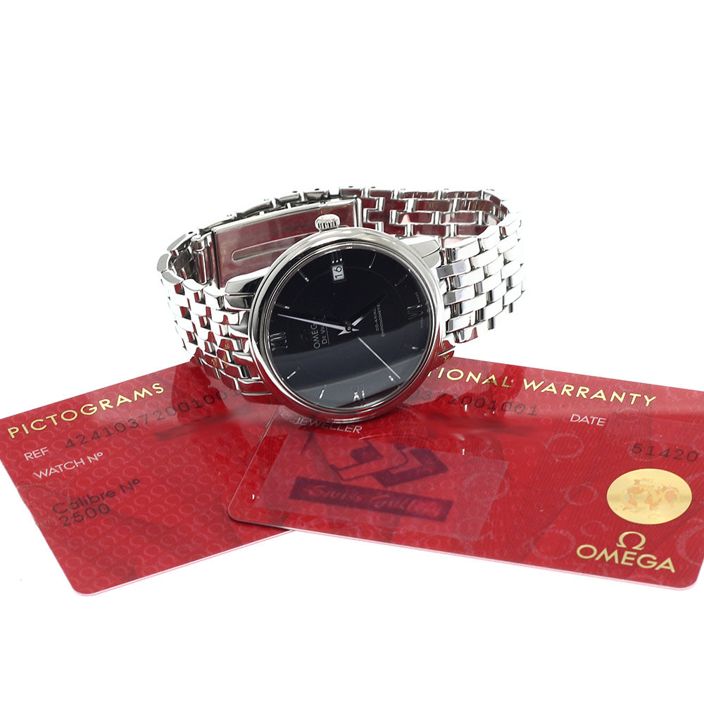 OMEGA De Ville Prestige 424.10.37.20.01.001 Coaxial Automatic Men's Watch_944494