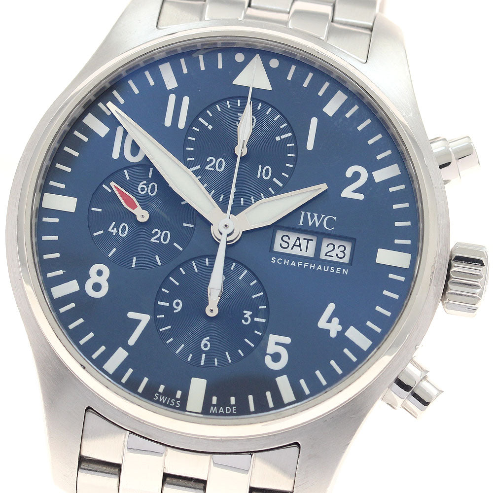 IWC SCHAFFHAUSEN Pilot's Watch Petite Prince IW377717 Automatic Men's _944516