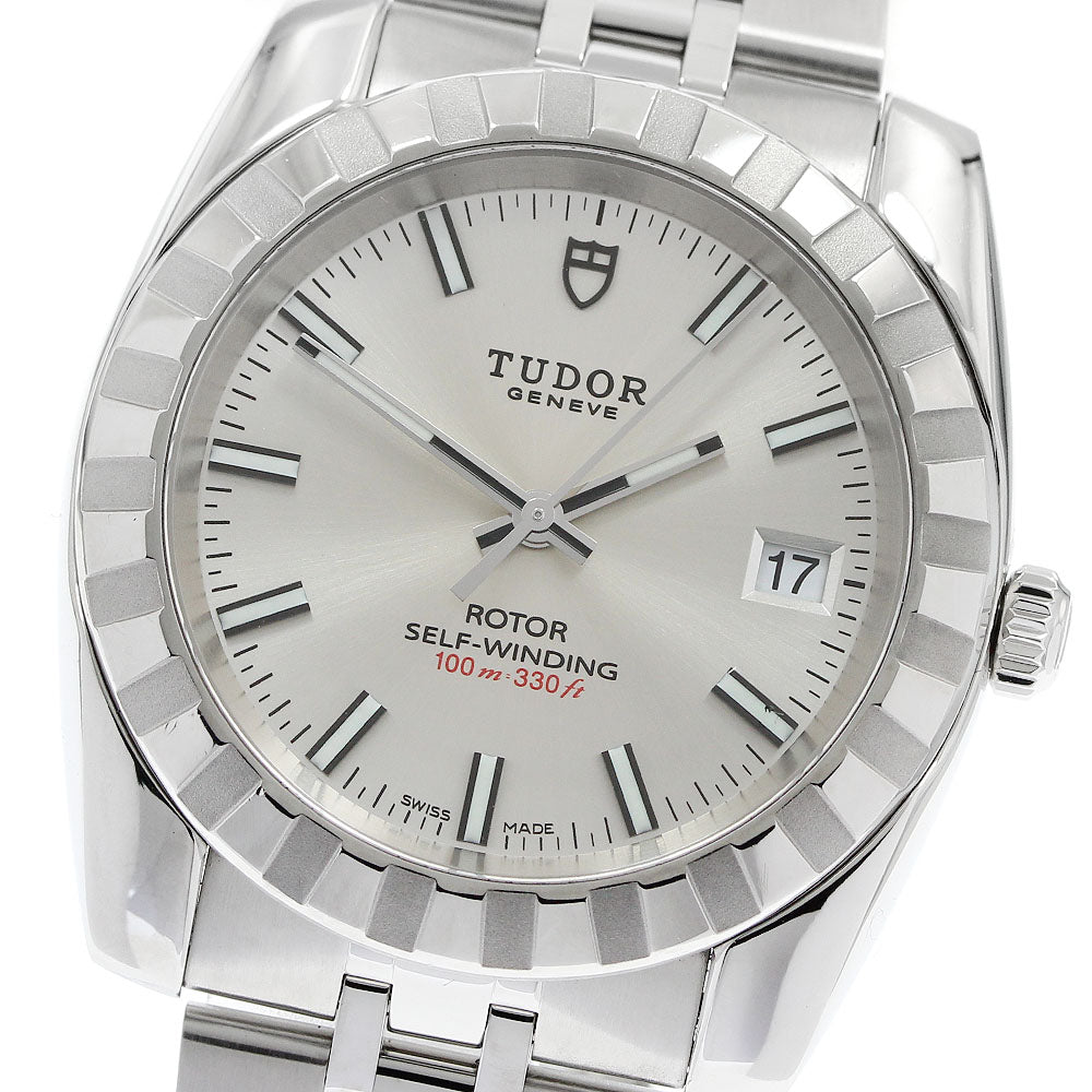 TUDOR Classic 21010 Date Silver Dial Automatic Men's Watch_944517
