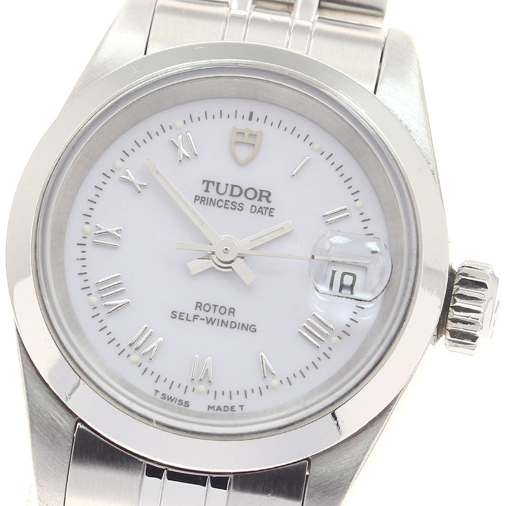 TUDOR Princess date 92400N Cal.2671 white Dial Automatic Ladies Watch_944521