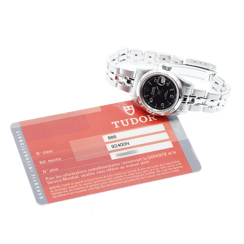 TUDOR Princess Date 92400N Black Dial Automatic Ladies Watch_944526