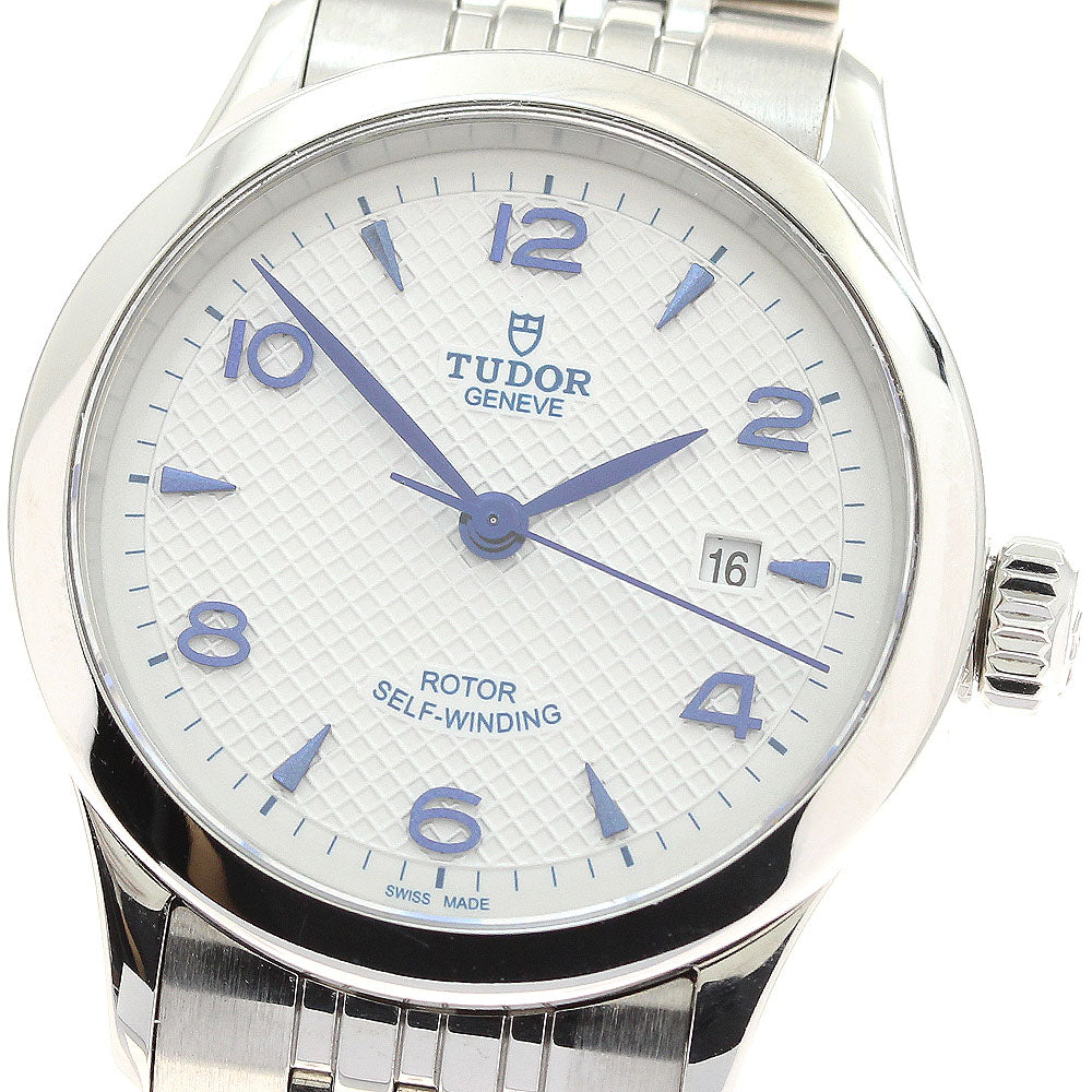 TUDOR 1926 91350 Date Silver Dial Automatic Ladies Watch_944529