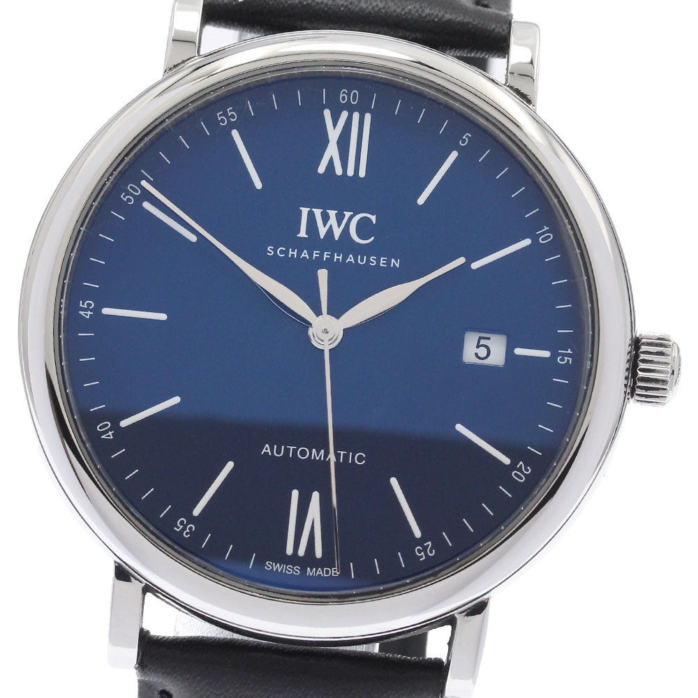 IWC SCHAFFHAUSEN Portofino 150 Years IW356518 Date Automatic Men's Watch_944534
