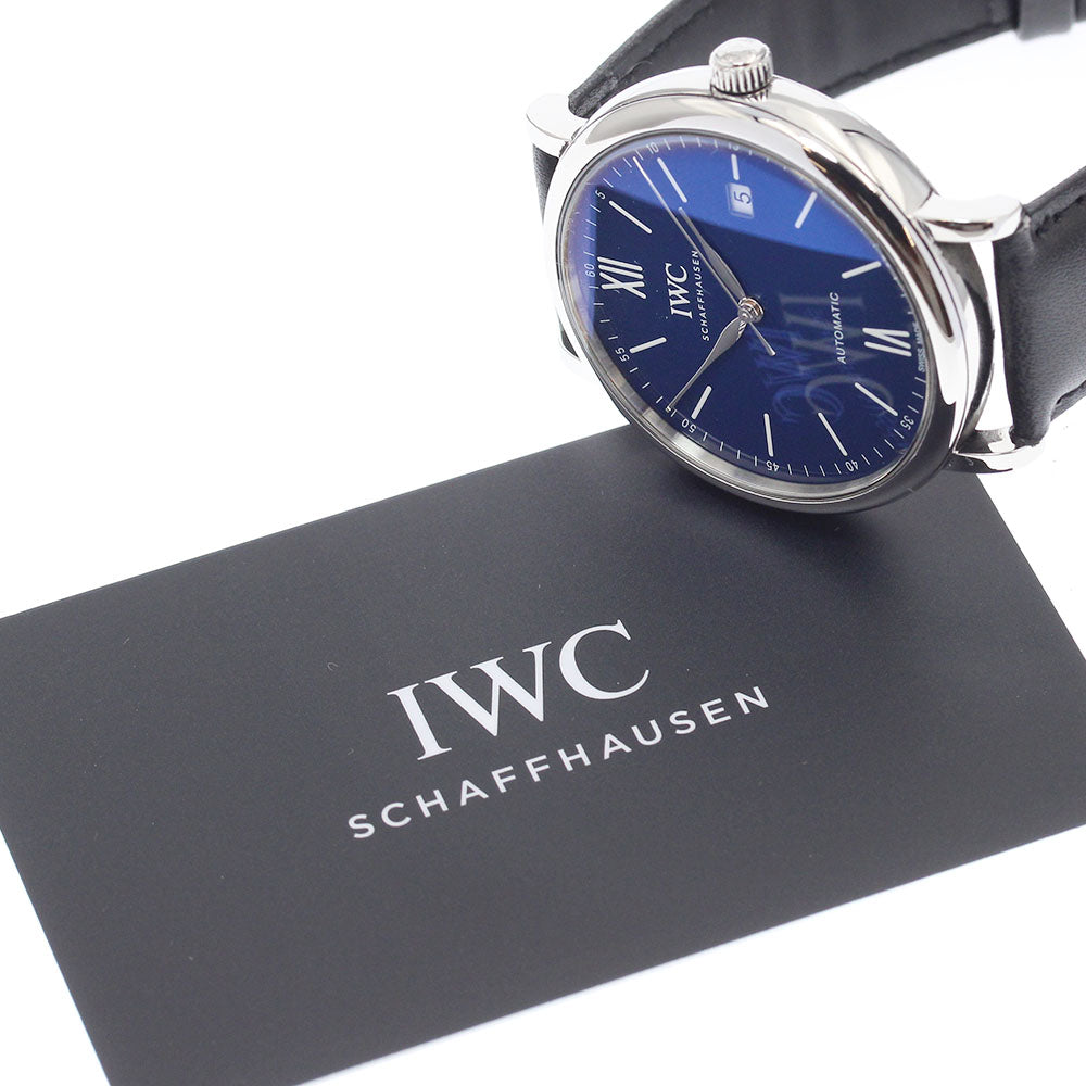 IWC SCHAFFHAUSEN Portofino 150 Years IW356518 Date Automatic Men's Watch_944534