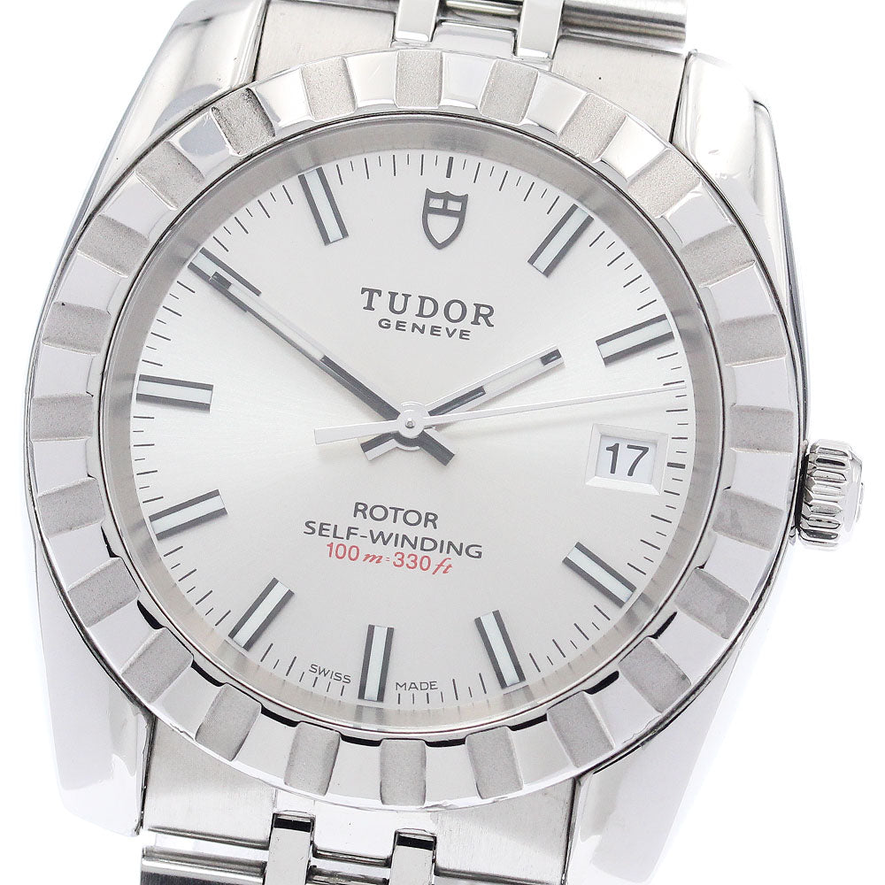TUDOR Classic 21010 Date Silver Dial Automatic Men's Watch_944544