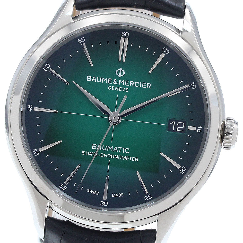 Baume & Mercier Clifton MOA10592 Date green Dial Automatic Men's Watch_944550