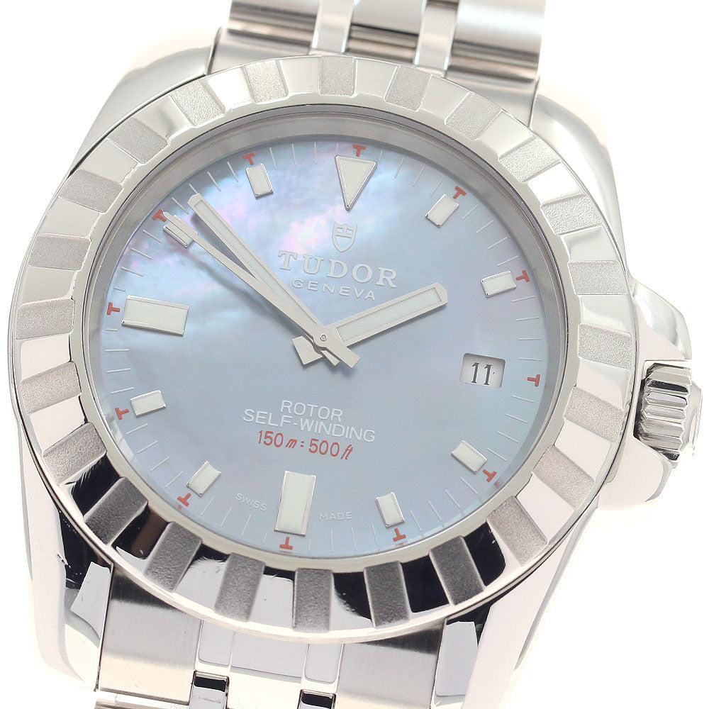 TUDOR Sports collection 20010 Date Blue shell Dial Automatic Men's Watch_944556