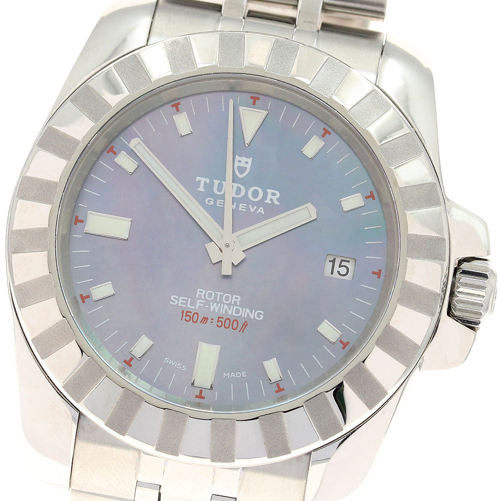 TUDOR Sports collection 20010 Date Blue shell Dial Automatic Men's Watch_944557