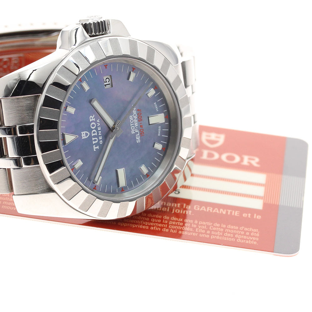 TUDOR Sports collection 20010 Date Blue shell Dial Automatic Men's Watch_944557