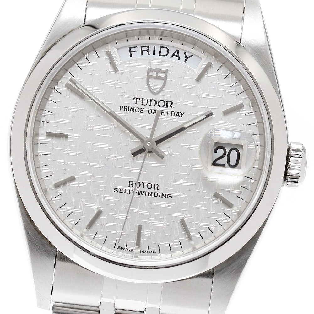 TUDOR Prince Date Day 76200 Silver Dial Automatic Men's Watch_944561