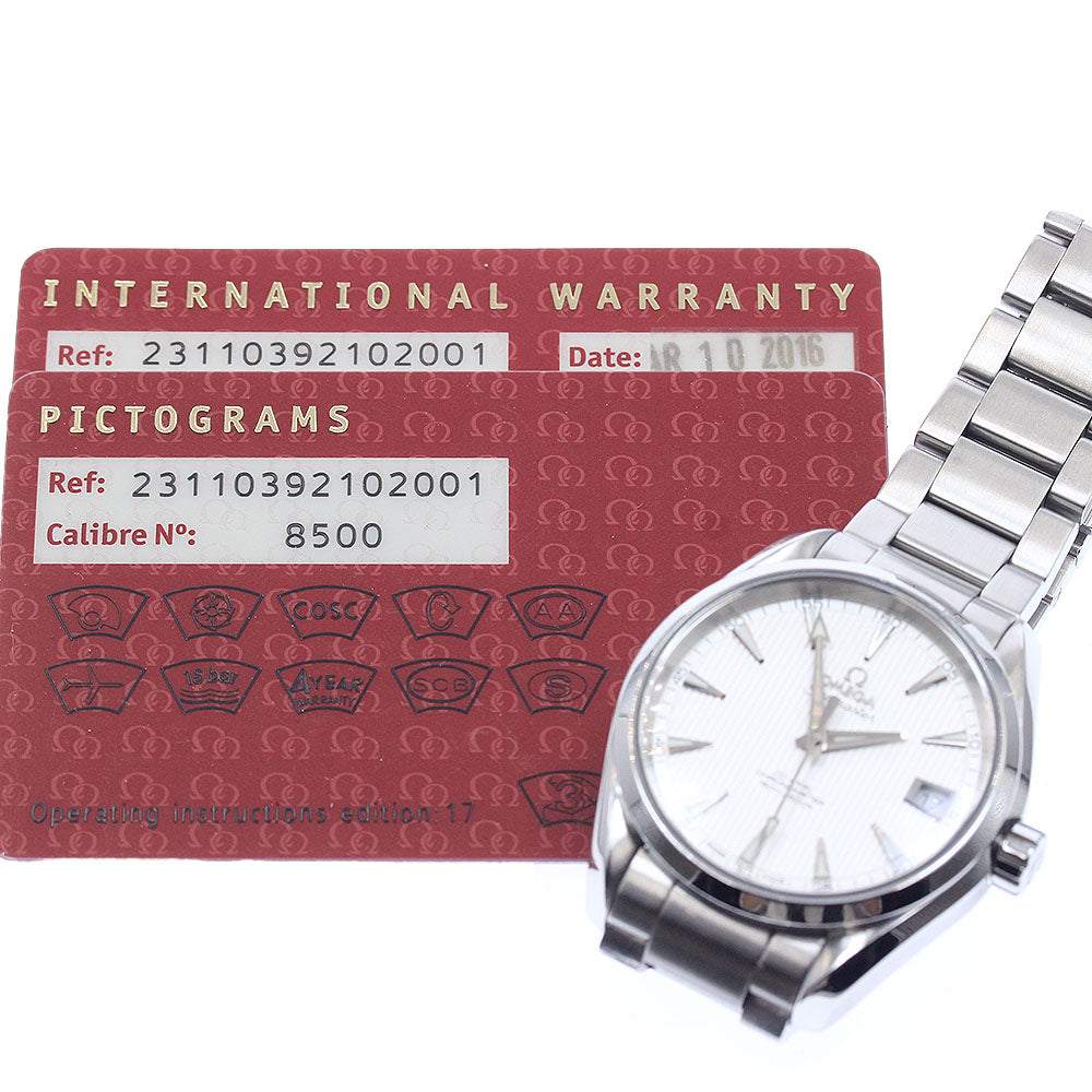 OMEGA Seamaster Aqua Terra 150M 231.10.39.21.02.001 Automatic Men's Watch_944563