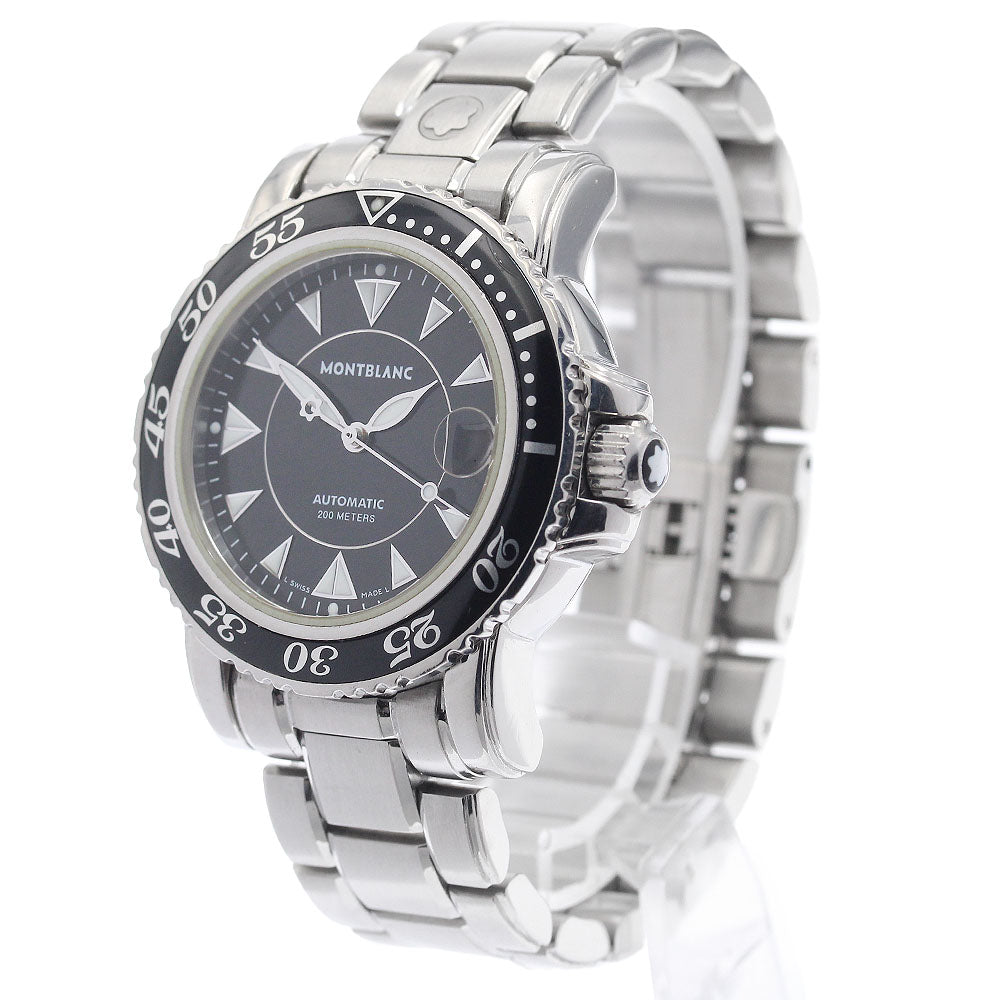 MONTBLANC Meistersteck 7035 Date black Dial Automatic Men's Watch_944590