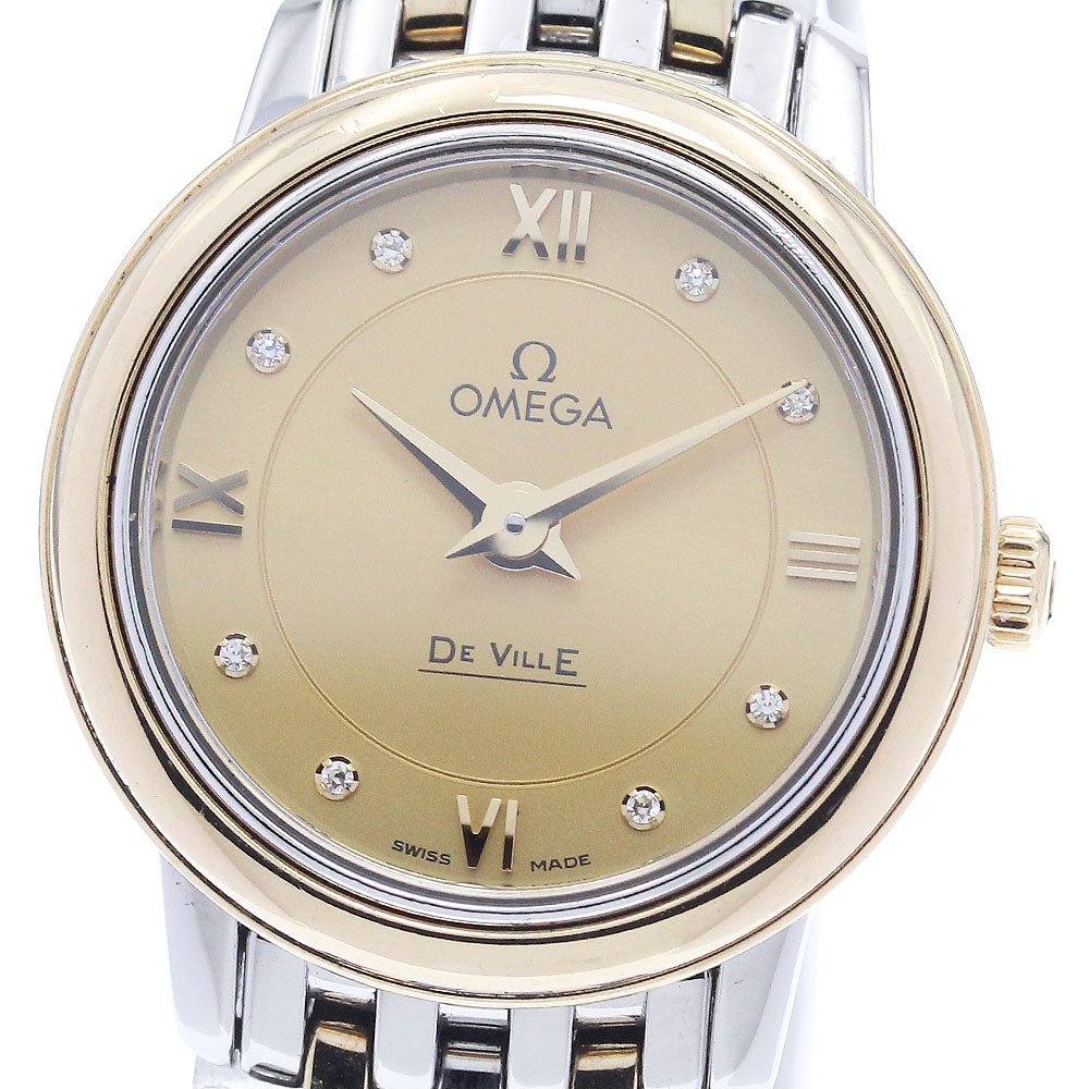 OMEGA De Ville Prestige 424.20.24.60.58.001 8P diamond Quartz Ladies_944597