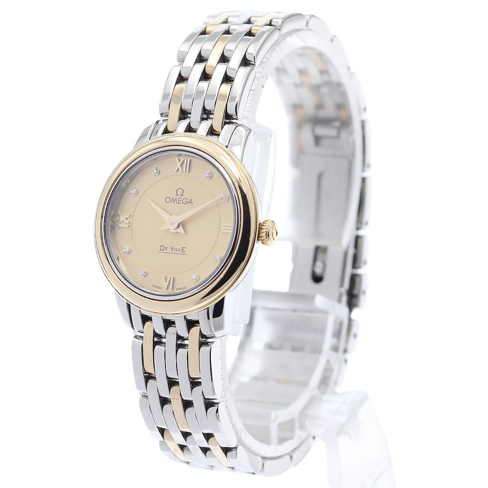 OMEGA De Ville Prestige 424.20.24.60.58.001 8P diamond Quartz Ladies_944597