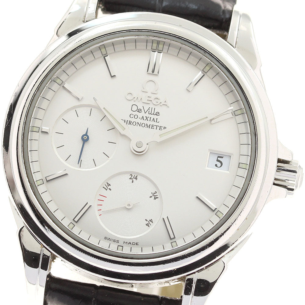 OMEGA De Ville 4863.31.32 Coaxial Silver Dial Automatic Men's Watch_944612