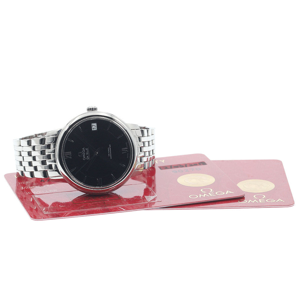 OMEGA De Ville Prestige 424.10.33.20.01.001 black Dial Automatic Ladies_944613