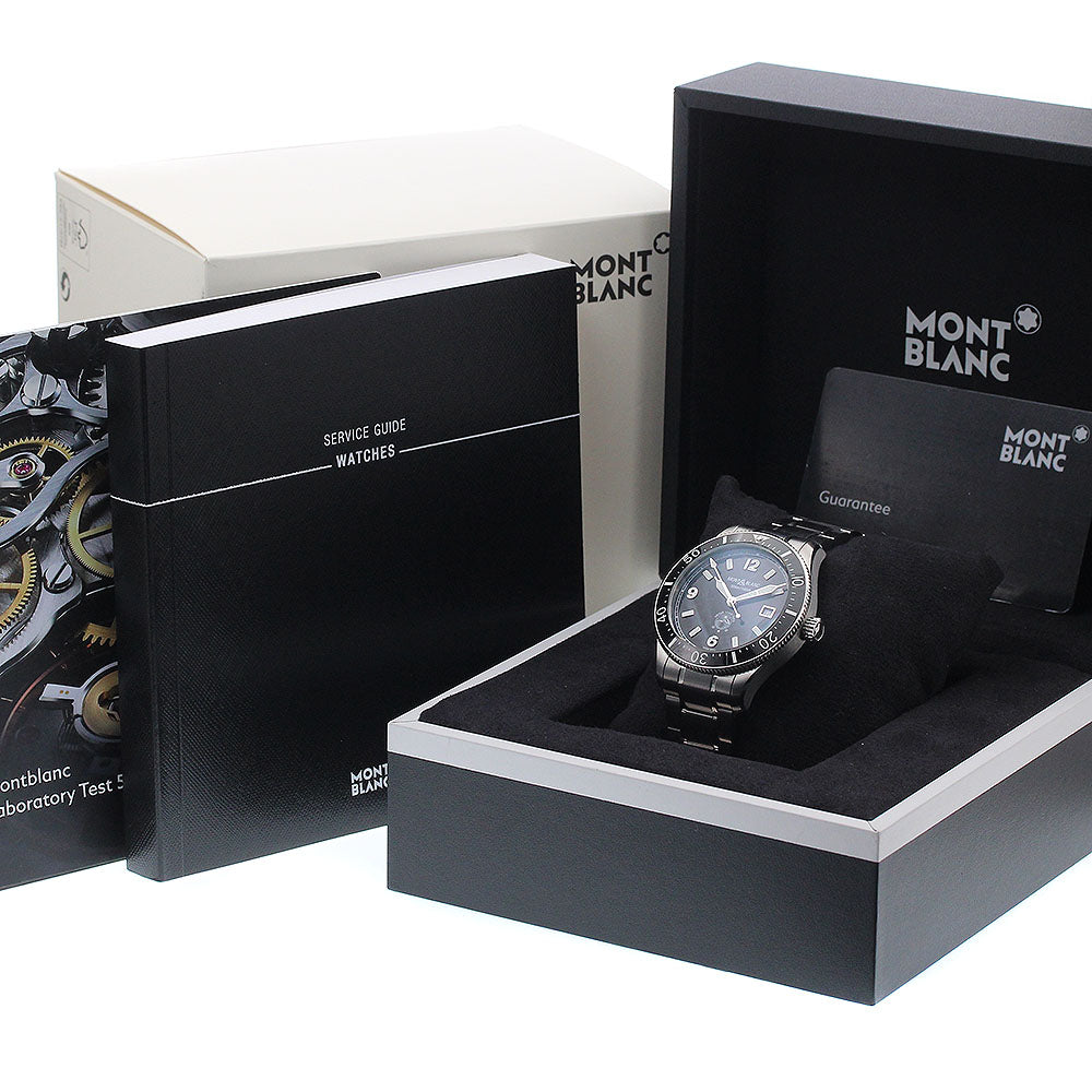 MONTBLANC Ice Sea MB129371/7578 Date Black Dial Automatic Men's Watch_944702