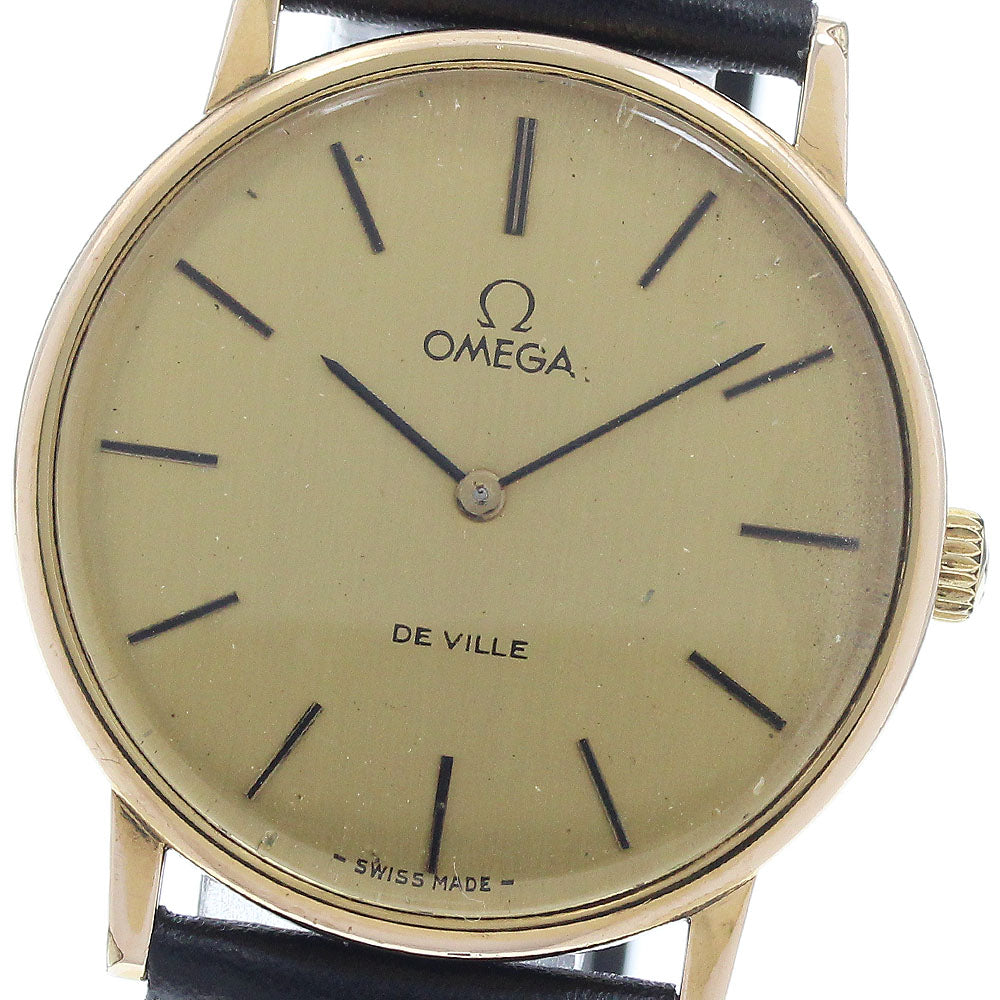 OMEGA De Ville 111.0140 Vintage Cal.625 Gold Dial Hand Winding Men's_944707