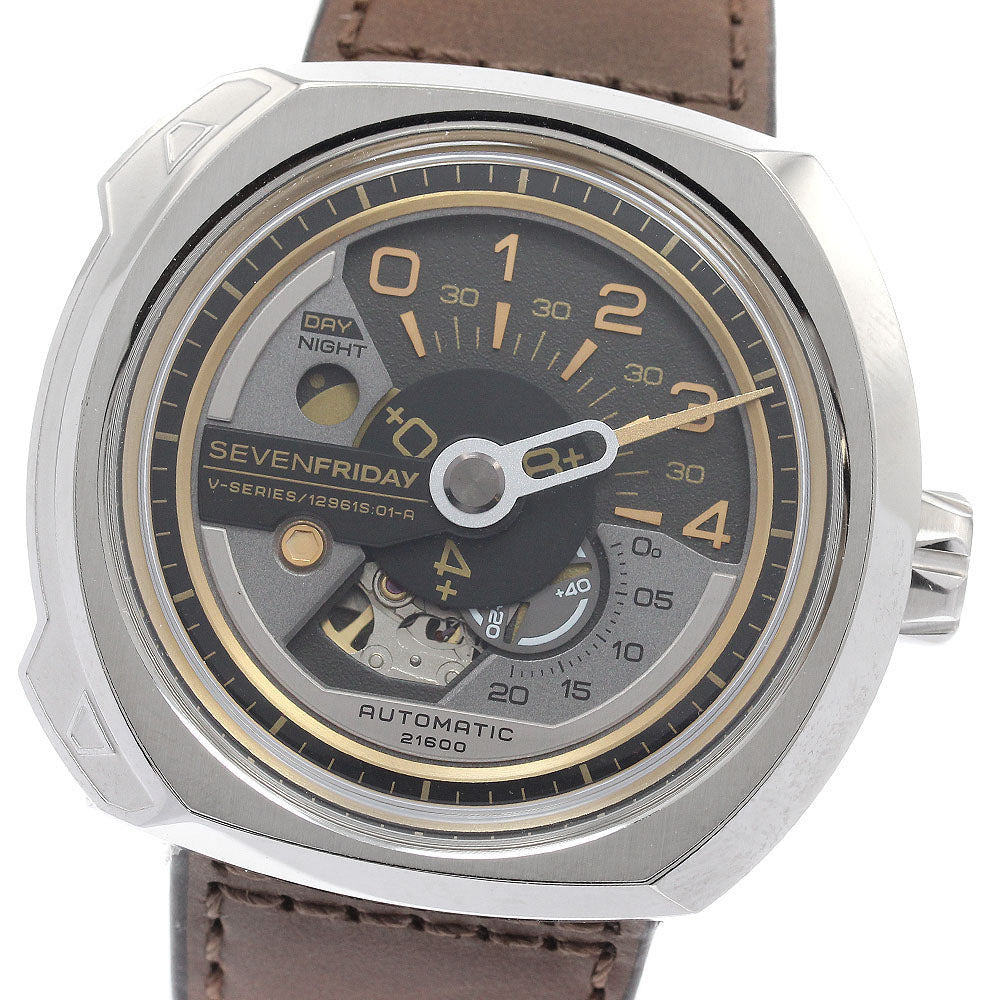 SEVENFRIDAY V series SF-V2/01 Day & Night Display Automatic Men's Watch_944794