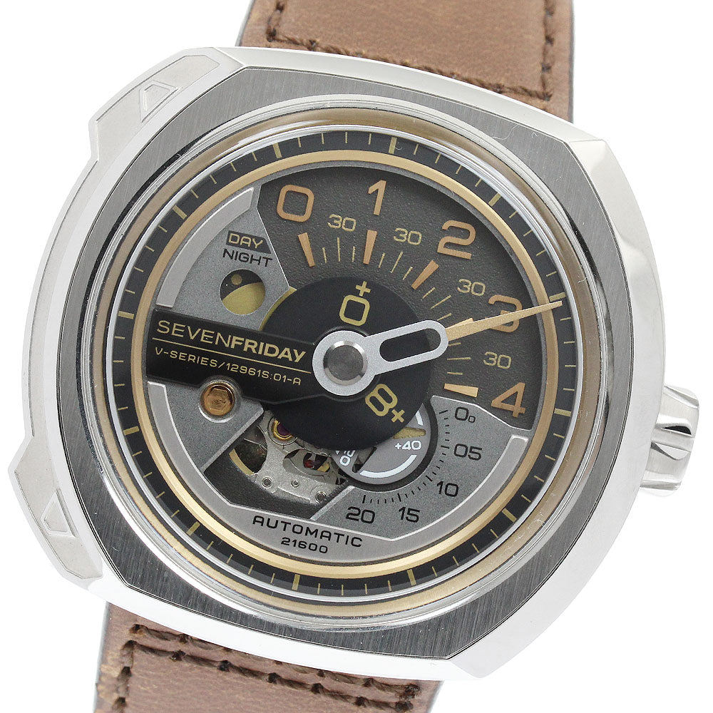 SEVENFRIDAY V series SF-V2/01 Day & Night Display Automatic Men's Watch_944796
