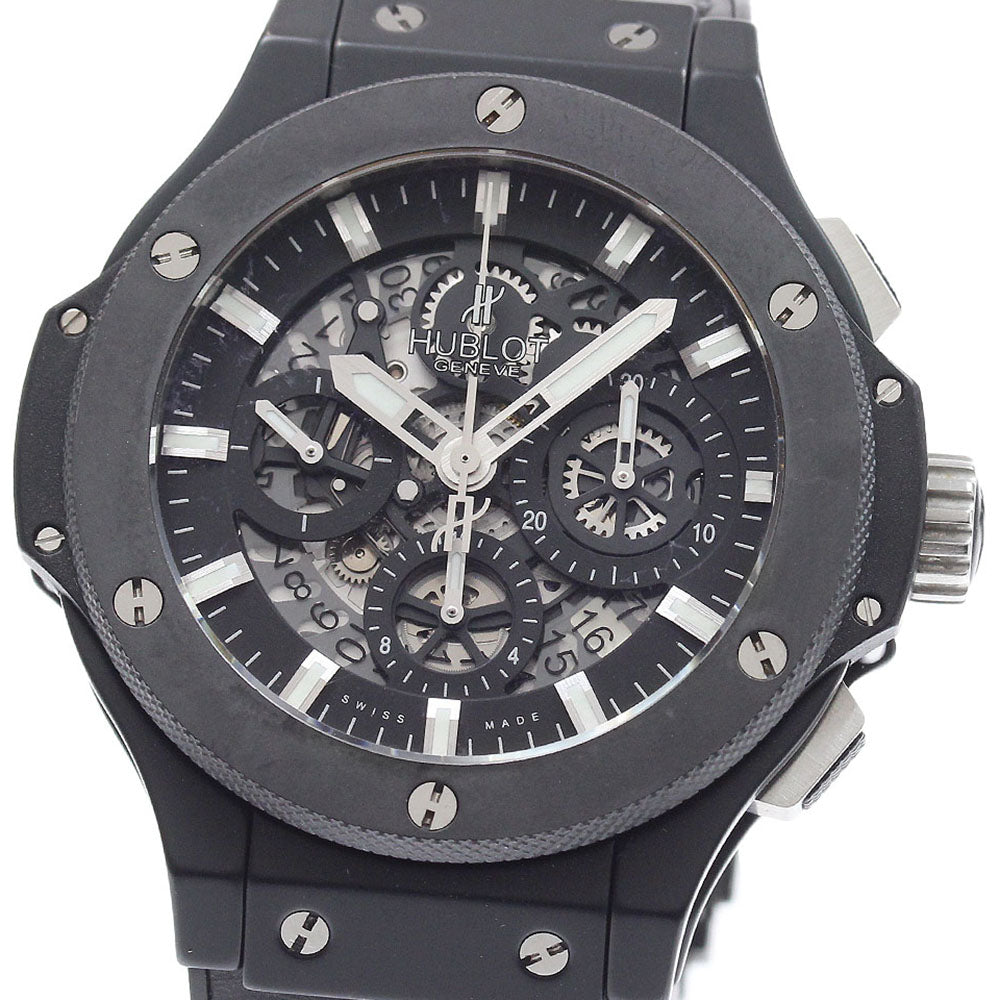 HUBLOT Big Bang Aerovan Black Magic 311.CI.1170.GR Chronograph Black / skeleton Dial Automatic Men's Watch_944802