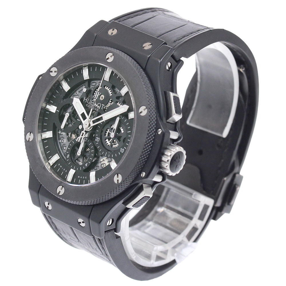 HUBLOT Big Bang Aerovan Black Magic 311.CI.1170.GR Chronograph Black / skeleton Dial Automatic Men's Watch_944802
