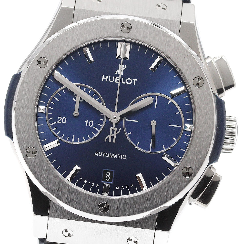 HUBLOT Classic fusion 521.NX.7170.LR Date Chronograph Navy Dial Automatic Men's Watch_944809