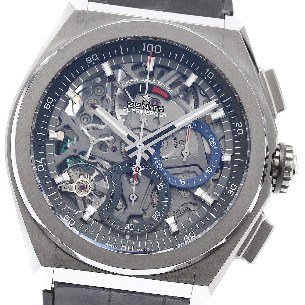 ZENITH Defy El Primero 21 95.9000.9004/78.R582 Chronograph skeleton Dial Automatic Men's Watch_944814