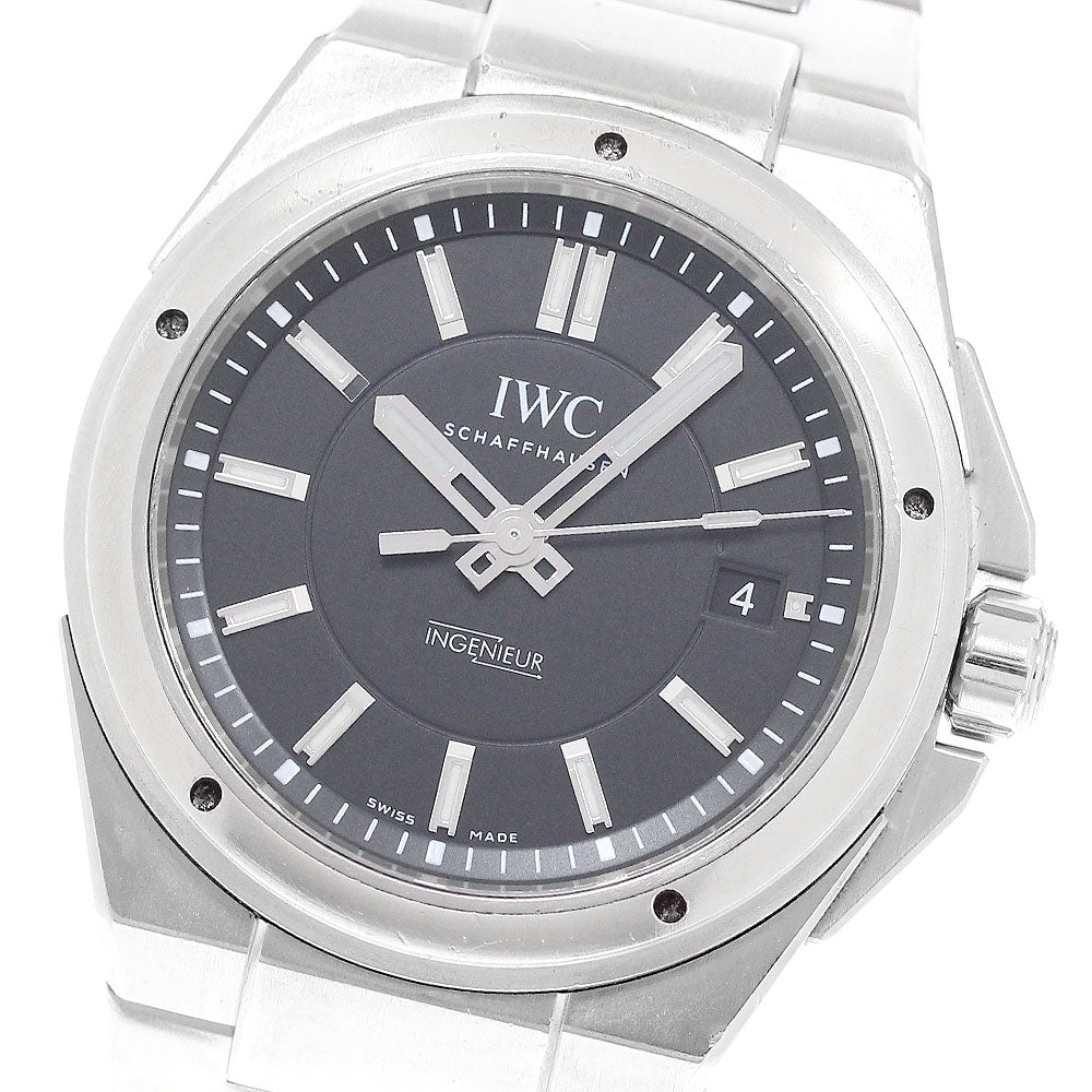 IWC SCHAFFHAUSEN Ingenieur IW323902 Date black Dial Automatic Men's Watch_944818
