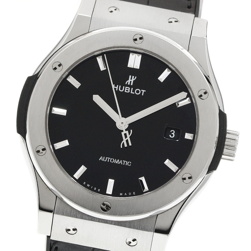 HUBLOT Classic Fusion Black Shiny 542.NX.1270.LR Date black Dial Automatic Men's Watch_944822