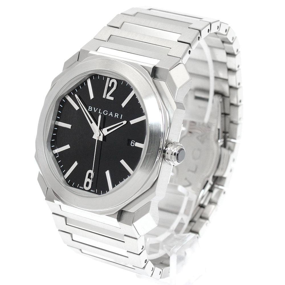 BVLGARI Octo BGO41S Date Black Dial Automatic Men's Watch_944823