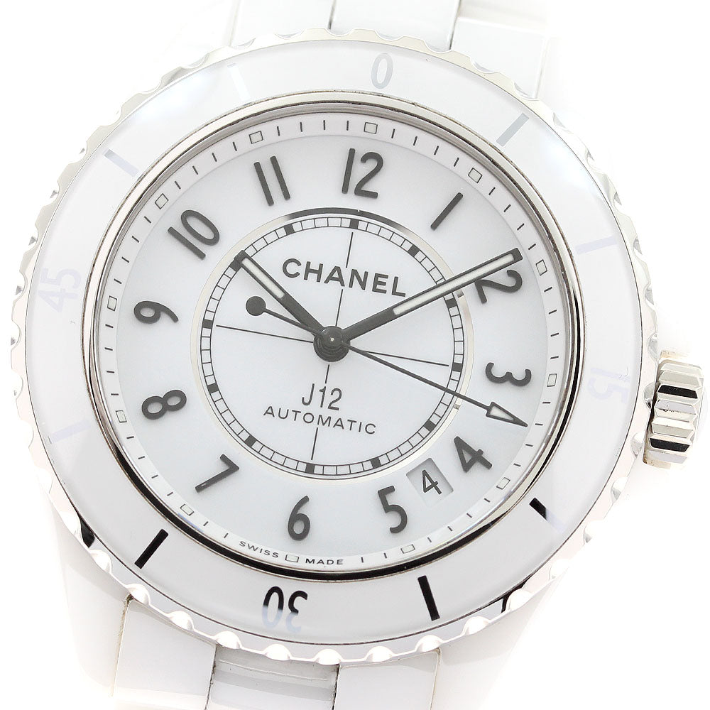 CHANEL J12 H5700 White ceramic 38MM white Dial Automatic Men's Watch_944827