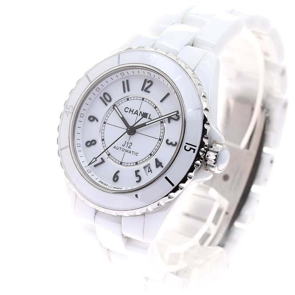 CHANEL J12 H5700 White ceramic 38MM white Dial Automatic Men's Watch_944827