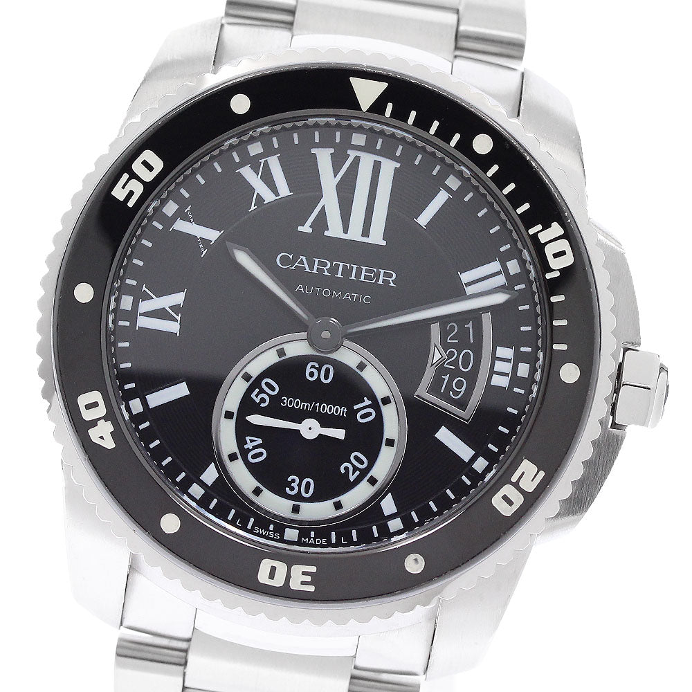 CARTIER Caliber de Cartier Diver W7100057 Date Automatic Men's Watch_944829